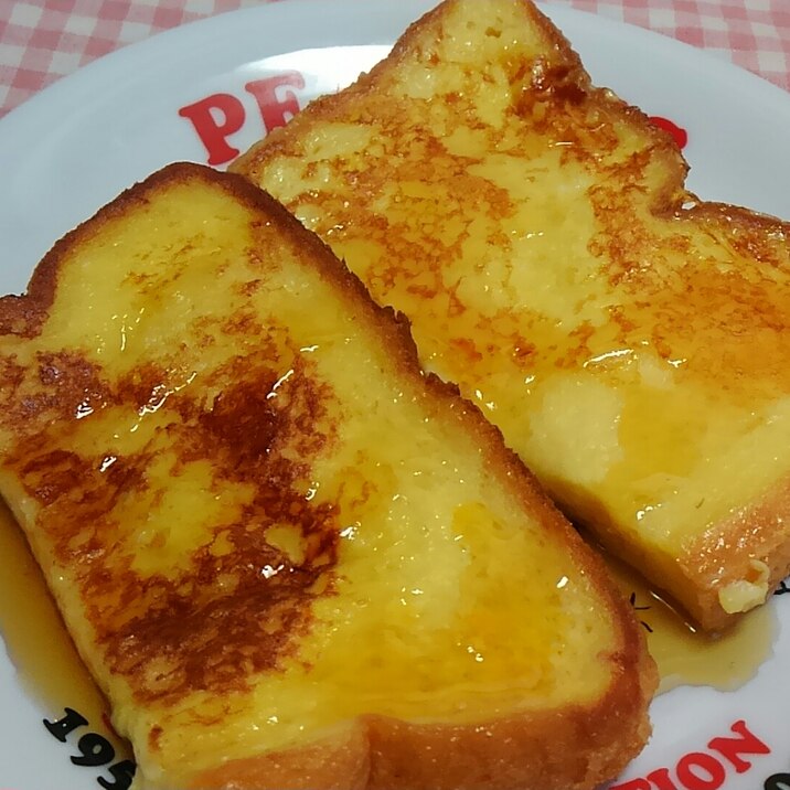 豆乳と卵のフレンチトースト☆